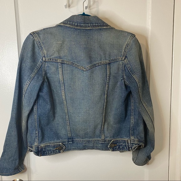 Mossimo denim distressed jean jacket - Picture 2 of 12